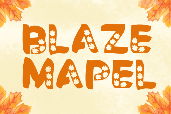 Blaze Maple: A Typeface Rooted in Nature’s Quiet Elegance
