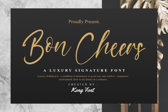 Bon Cheers: A Playful Script Font for Modern Design