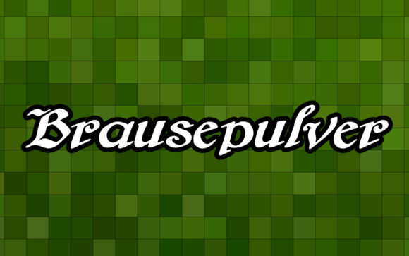 Brausepulver: A Display Font with Creative Energy
