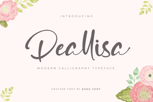 Deallisa: A Playful Script for Modern Design
