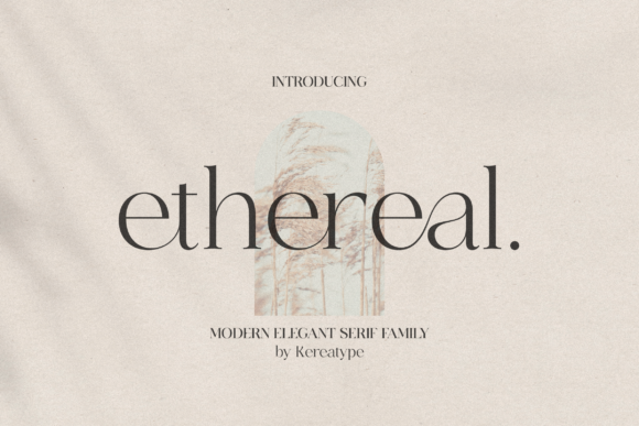 Ethereal: A Modern Serif for Purposeful Design