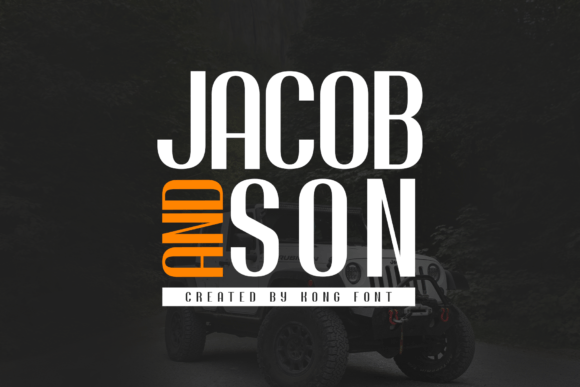Jacob and Son: Playful Script for Branding