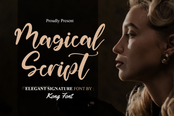 Magical Script: A Playful Font for Modern Branding