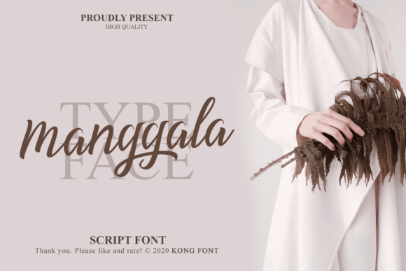 Manggala: A Modern Playful Handwritten Font for Creative Projects