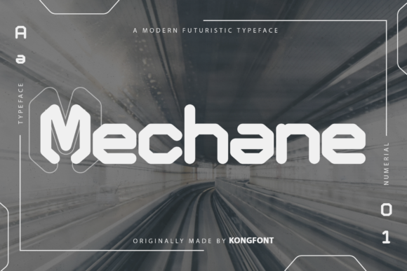 Mechane Font: A Playful Script Typeface for Creative Projects