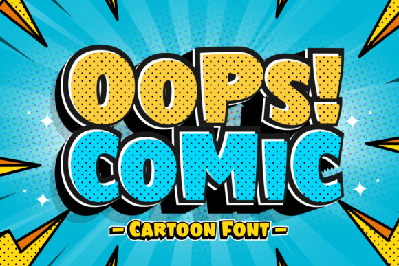 Oops Comic: A Bold Choice for Eye-Catching Designs