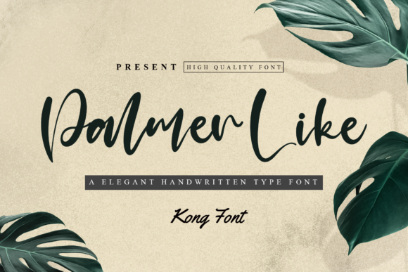 Palmer Like: A Playful Handwritten Font for Modern Branding