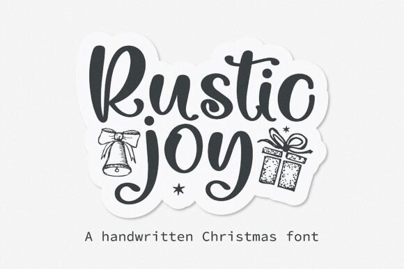 Rustic Joy: When Handwritten Fonts Bring Authenticity to Digital Design