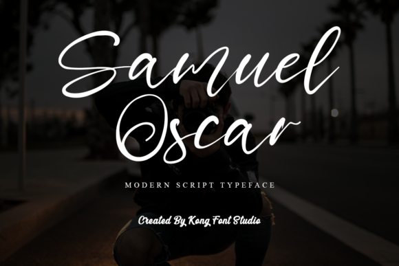 Samuel Oscar: A Dainty Script Font for Refined Branding