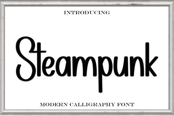 Steampunk: Classic Calligraphy Meets Modern Design