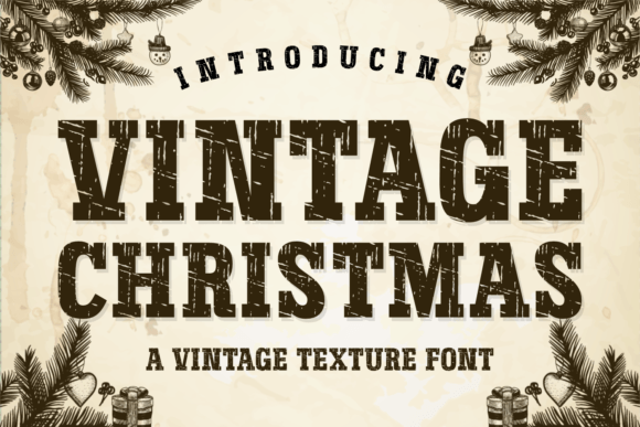 Vintage Christmas: A Font That Captures Holiday Nostalgia