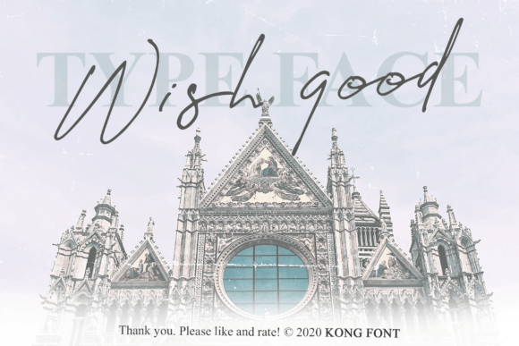 Wish Good: A Playful Handwritten Script Font for Creative Projects